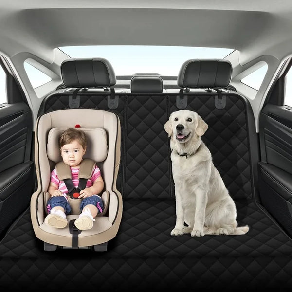 Waterproof Car BackSeat Pet Cover – Nonslip, Universal Protector for Dogs & Cats