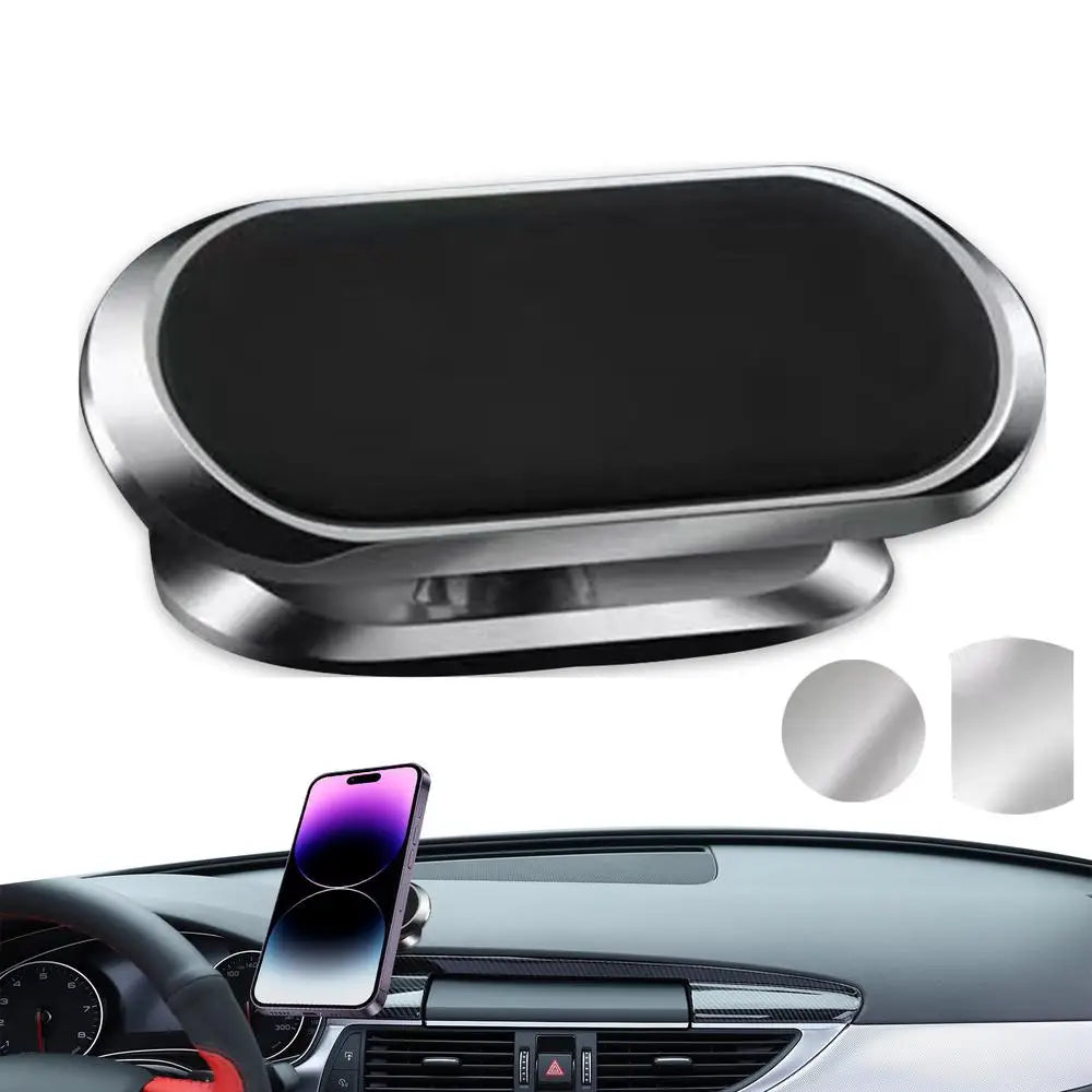 Universal Magnetic Phone Mount – Adjustable Holder for Car, SUV & Home Use