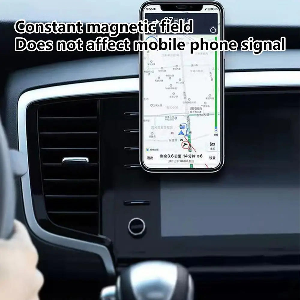 Universal Magnetic Phone Mount – Adjustable Holder for Car, SUV & Home Use