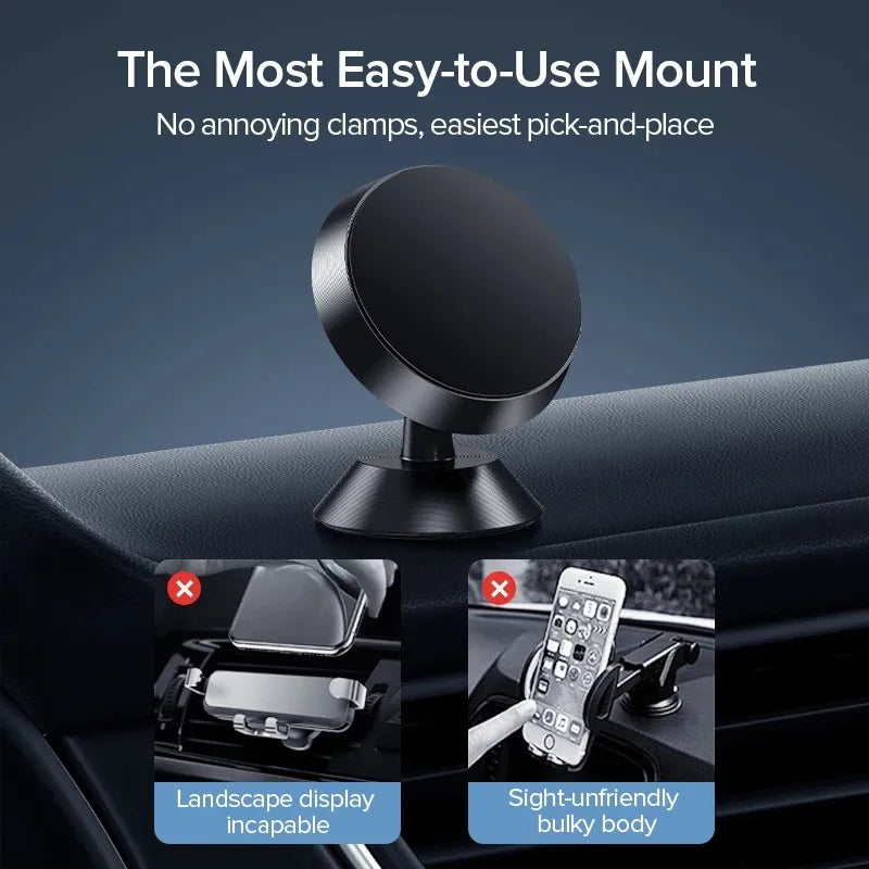 Universal Magnetic Car Phone Mount and Plate