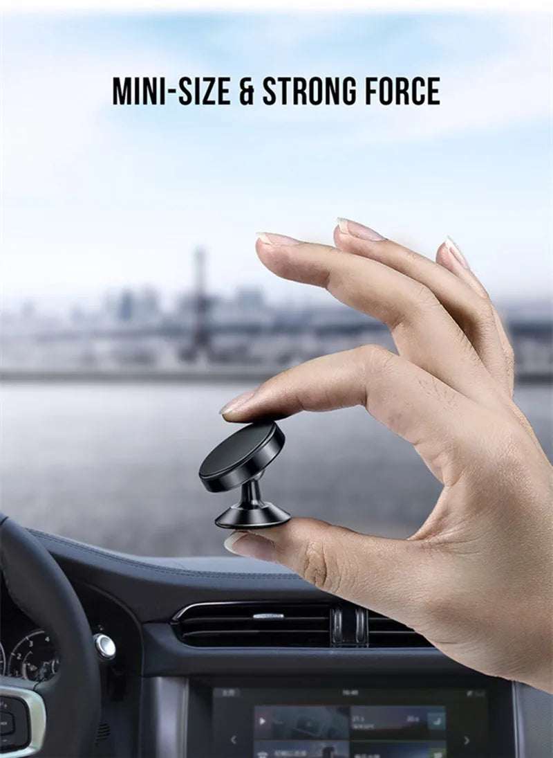 Universal Magnetic Car Phone Mount and Plate